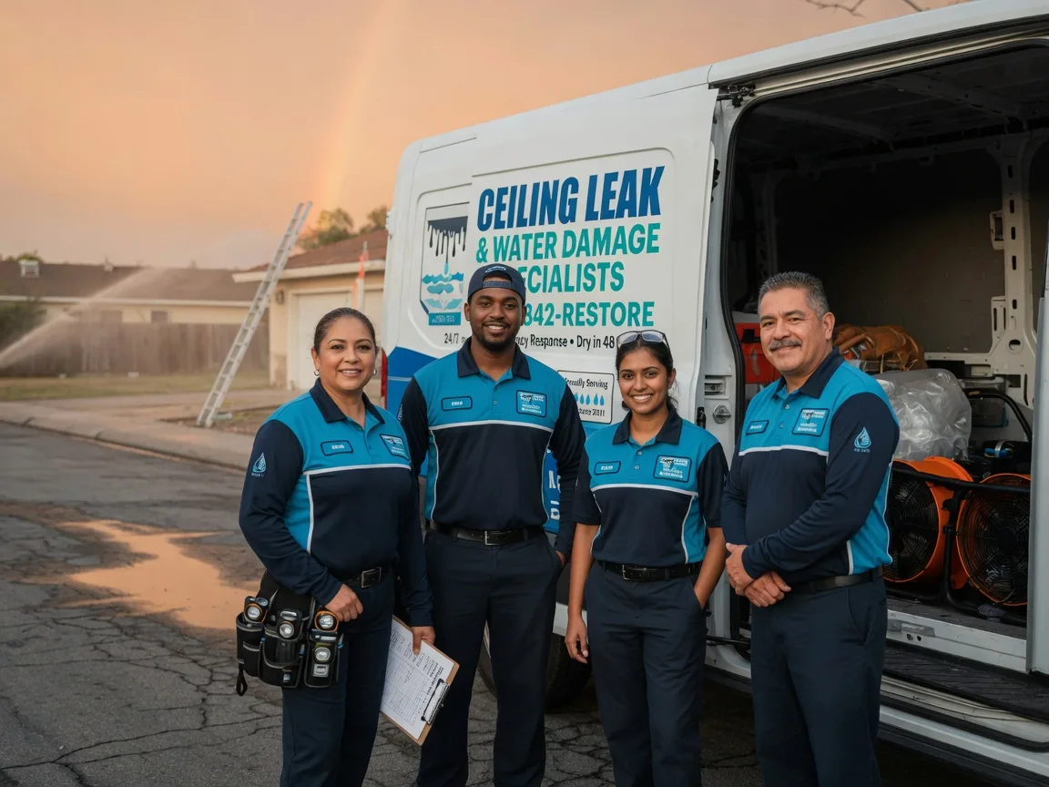 Ceiling Leak Cleanup company in Rio Oso, CA